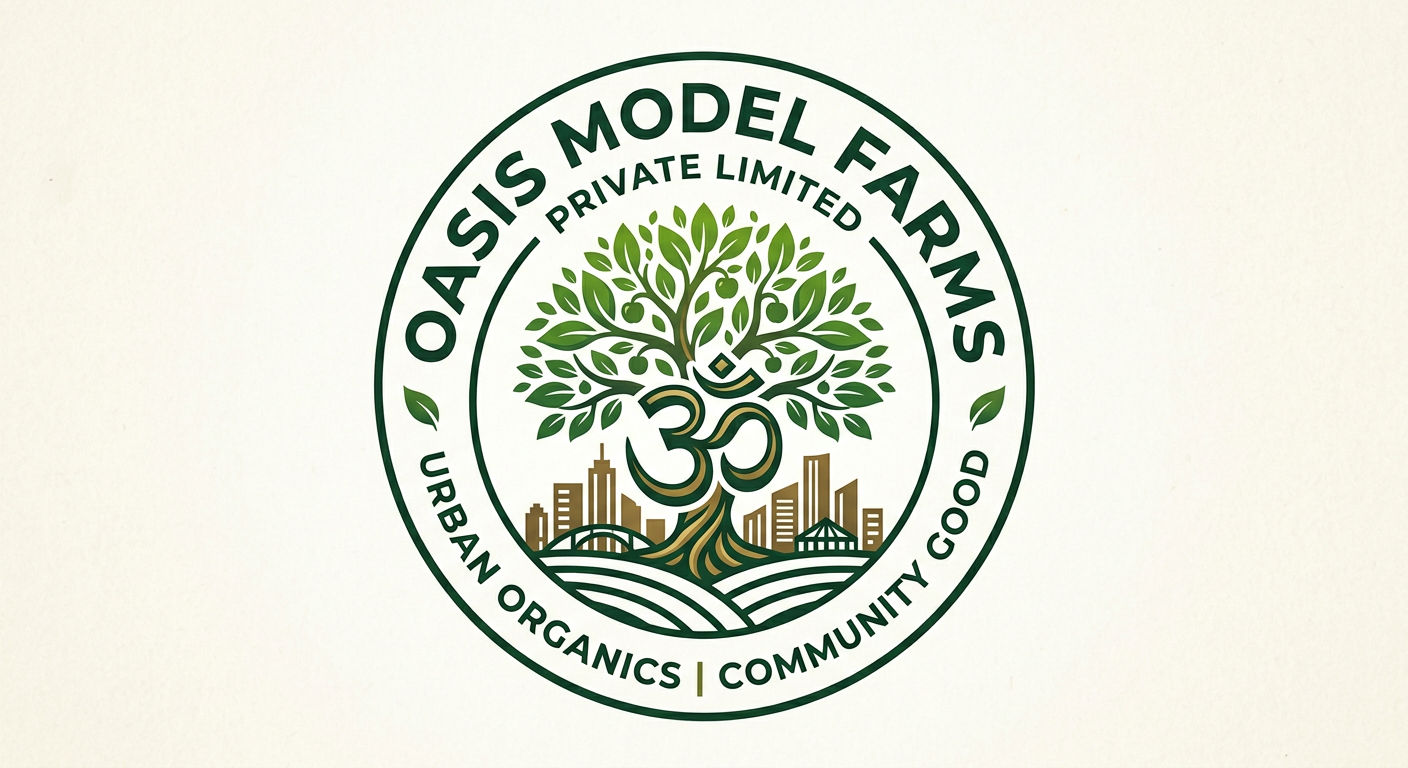 Oasis Model Farms logo
